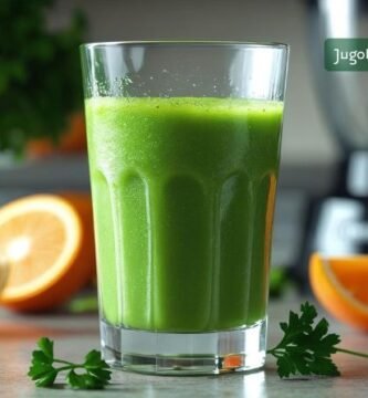 Jugo de Perejil y Naranja