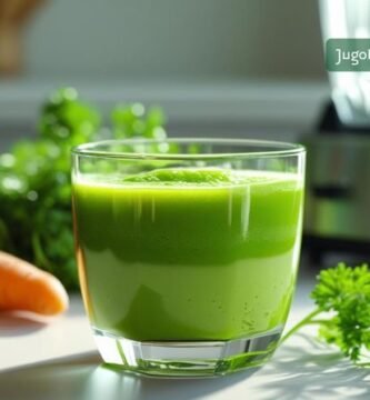 jugo de perejil y zanahoria para que sirve